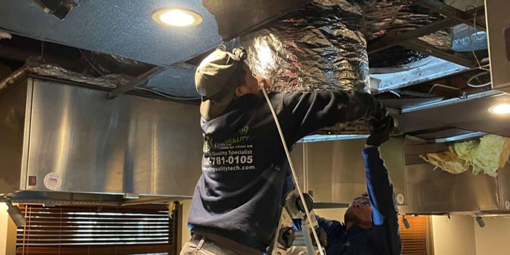 Commercial Duct Cleaning by Air Quality Express